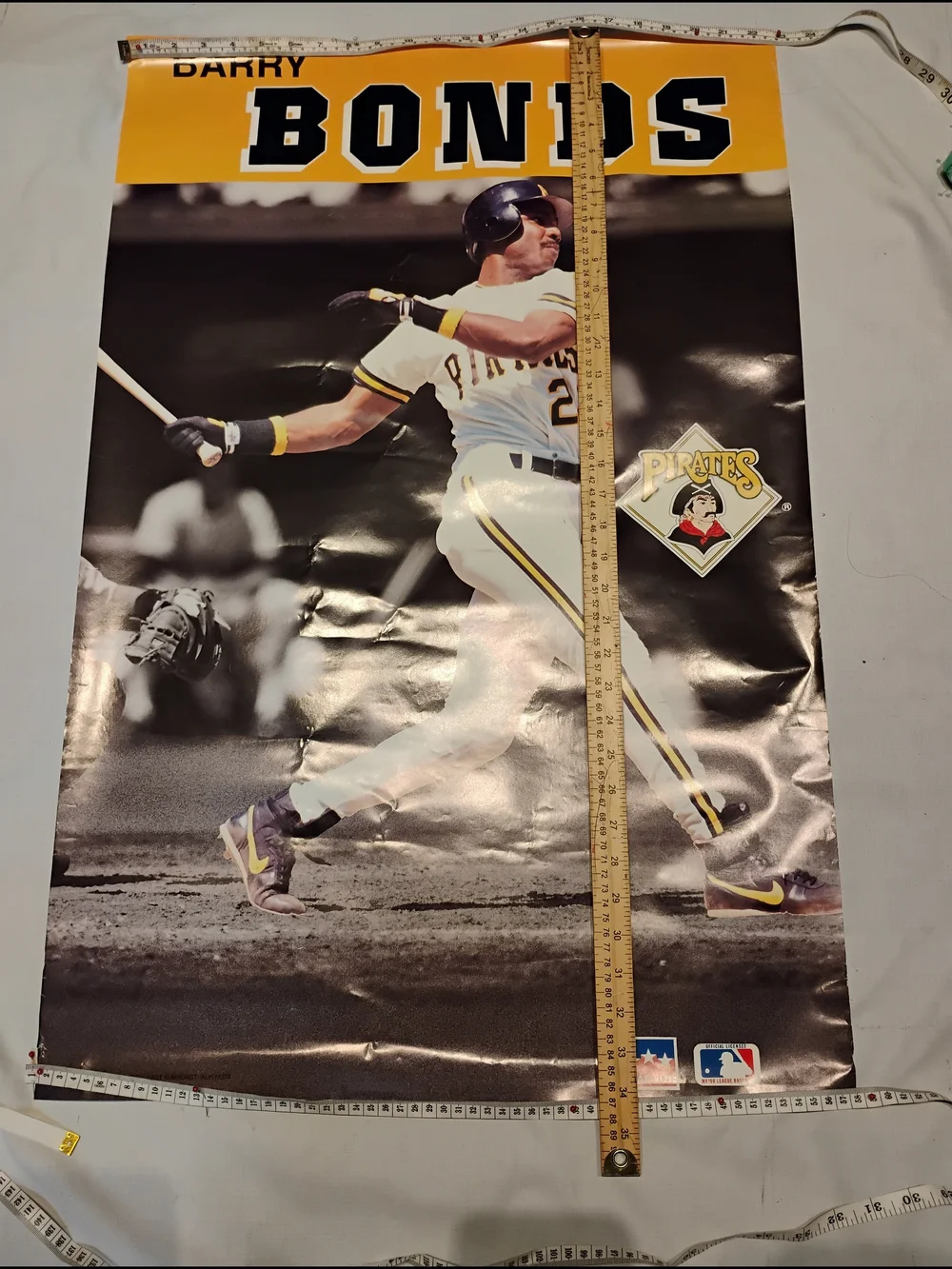 Barry Bonds Pirates Poster